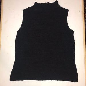 High Neck Knit Top